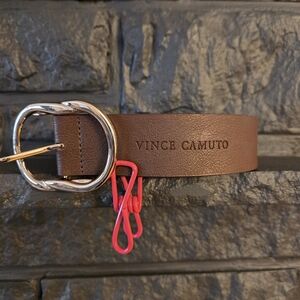 Vince Camuto Brown Leather Belt Bag